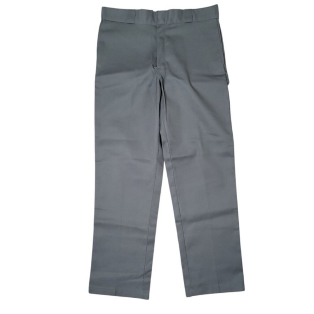 Dickies Men's Pants Size 34x32 Grey 874 Original Fit Work Pants